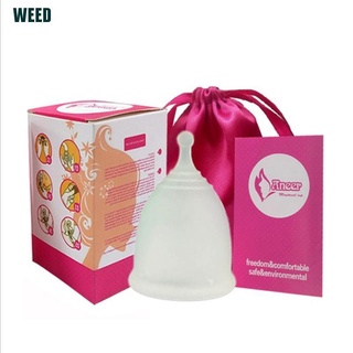 Taza Menstrual de silicona reutilizable para higiene femenina vaginal