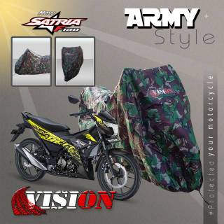 Suzuki Satria Fu - funda para motocicleta, diseño del ejército, impermeable