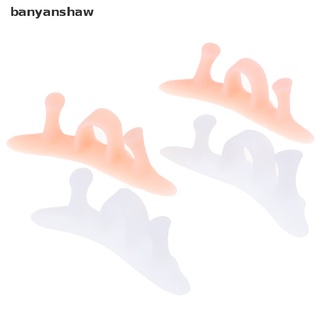 banyanshaw - corrector de 1 par de gel de silicona para juanete, ortopédico, separador de dolor mx