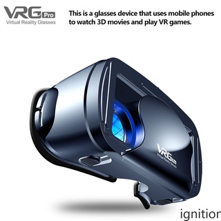 Óculos De Realidade Virtual 2 Em 1 Vrg Pro + Óculos 3d Vr Com Óculos De Realidade 5~7 Polegadas Virtual Completo ignition (1)