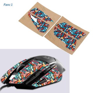 Panc1 Hotline Games Colorful Mouse Anti-Slip Tape Side Stickers Skates for logitech G402 Mouse Sweat Resistant Pads