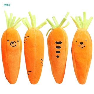 mix - estuche creativo de felpa para niños y niñas, diseño de zanahoria (1)