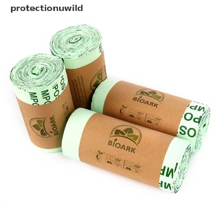 protección 50 bolsas de basura biodegradables de cocina bolsas compostables bolsas degradables bolsa de basura salvaje