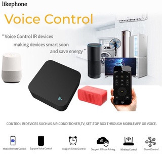 S06 Min WiFi Smart IR Mando A Distancia Home Compatible Con Alexa , Asistente De Google , IFTTT , Life , Tuya likephone
