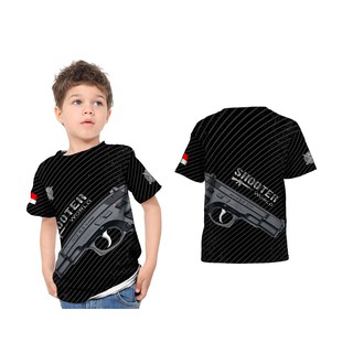 Nusaya - camiseta personalizada Fullprint para niños Airsoftgun Shoot