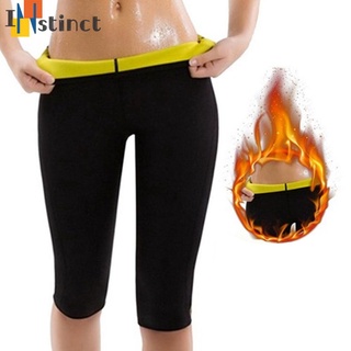 Nuevas mujeres caliente sudor cuerpo Shaper Sauna cintura entrenador adelgazar pantalones pérdida de peso quemador de grasa sudor Sauna Capris polainas