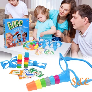 juego de cartas mentiroso juego de mesa creciente nariz juego de fiesta divertido juego de mesa de juguete conjunto para niños adultos familia