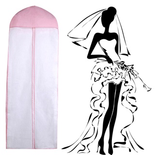 mianliti vestido de fiesta de boda transpirable vestido de ropa cubierta de ropa a prueba de polvo bolsa de almacenamiento