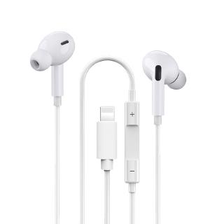 P&M Type-C/3,5 mm/iPhone con cable Bluetooth controlado por cable auriculares In-ear, Apple auriculares Subwoofer cabeza plana auriculares Bluetooth