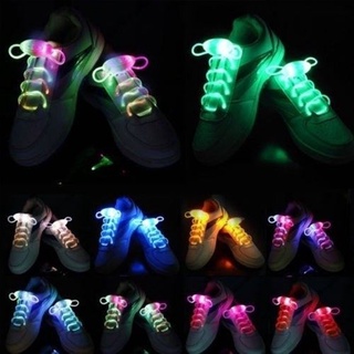 liquan fashi cordones coloridos luz flash cordones danzas niños 2pcs bling zapato led/multicolor (5)