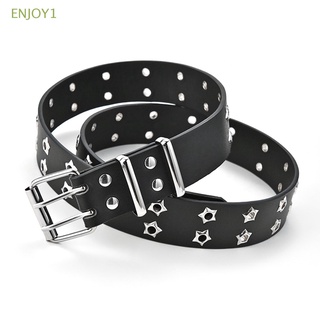 ENJOY1 Nuevo Cinturón Mujer Punk Cinturón Broche de aguja Aleación Ropa de moda Decoración vintage Jeans/Multicolor
