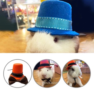 umiyatk accesorios de ropa de conejo sombrero de halloween pequeño animal traje traje de vacaciones vestido para conejillo de indias