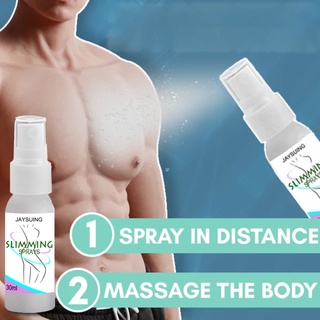 Yoyo 30ml aceite esencial adelgazante forma absorbente cuerpo cuidado de la piel ginecomastia celulitis derretir Spray para hombres (3)