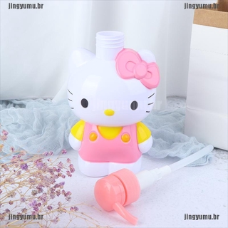 Yu botella De Gel reutilizable Hello Kitty Para baño/ducha (1)