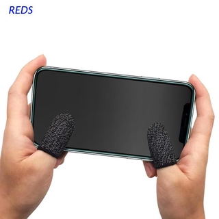 REDS 10 pares de guantes para juegos móviles para Gamer a prueba de sudor antideslizante pantalla táctil dedo manga transpirable para juegos