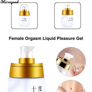 microgood Smooth Pleasure Liquid Spray mujer placer líquido Gel Spray productos para adultos sin irritación