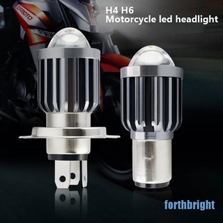 <FB> bombillas para faros delanteros H4/H6 BA20D Moto Led de doble Color Hi/Lo Beam Fog L