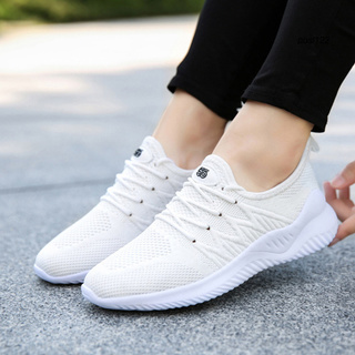 PO_Women Casual Lace-up Sneakers Tennis Shoes Anti Skid Breathable Running Trainers (9)