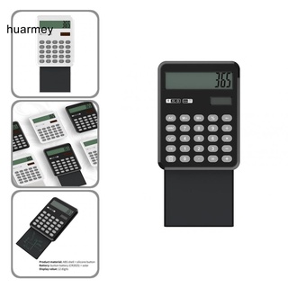 Huarmey Ultra-delgada LCD almohadilla de dibujo calculadora Solar extraíble no radiativa Digital almohadilla de dibujo calculadora de 12 dígitos para oficina