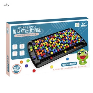 sky Elimination Training Colorful Interactive Jigsaw Educational Toys Kit Puzzle Magic Chess Board Games Rainbow Ball Set