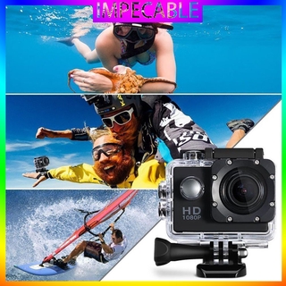 Nueva cámara impermeable de 12MP HD 1080P 32GB deportes al aire libre acción videocámara Mini DV cámara de vídeo IMPECABLE