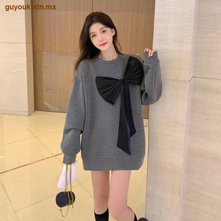 Suéter estilo perezoso diseño femenino sentido arco otoño versión coreana 2021 nueva camisa de manga larga elegante sin tapa ins [Enviar el 30 de septiembre]