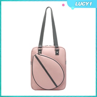 Auténtico En stock [LUCY1] Tennis Racket Shoulder Cover Bag Handbag for Youth and Adults Squash Racquet (1)