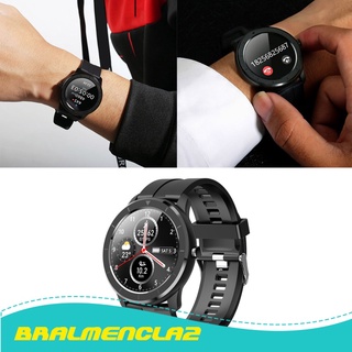 [almencla2] bluetooth smart watch pulsera pulsera fitness monitor de frecuencia cardíaca negro