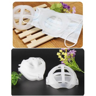 Máscara desechable interior cojín soporte 3D tridimensional cómodo Anti-relleno transpirable antiadherente nariz máscara boca soporte interior soporte (1)
