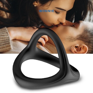 (we) anillo ergonómico super suave de silicona delay eyaculación anillo de bloqueo para masturbadores masculinos