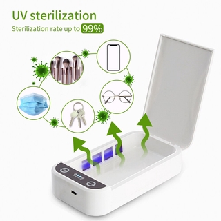 99 % Matar Gérmenes UV Esterilizador Caja Para Máscara Teléfono Llaves Joyería De Desinfección Para Uñas Manicura Pinzas Desinfectar Reutilización