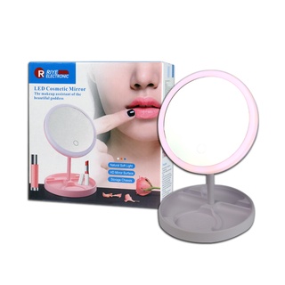Espejo con luz led de angulo ajustable ideal para maquillaje y belleza (1)