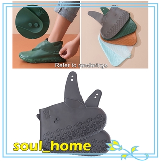 Shoe Cover Shoe Protectors Non-Slip Non-Toxic Non-Slip Water Resistant Overshoes Silicone Rubber Rain Shoe Cover