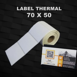 Etiqueta térmica 70 X 50-70 mm (1 línea) contenido 400 PCS - impresora POS