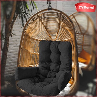 cojín de silla de huevo extraíble interior cojín almohadillas para silla colgante sillas cojines para interior y exterior patio de casa