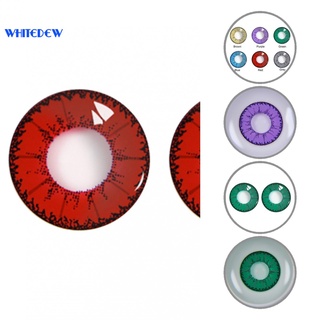 whitedew Fadeless Eye Contacts Lenses Makeup Natural Contact Lenses Ergonomic for Female