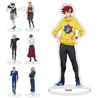 Anime SK8 the Infinity acrílico figura de acción soporte modelo personaje Reki Miya placa decoración de escritorio de pie|figura