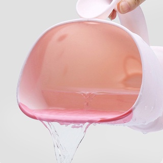 Bebé de dibujos animados champú taza bebé jugando en agua ballena cuchara de agua (8)