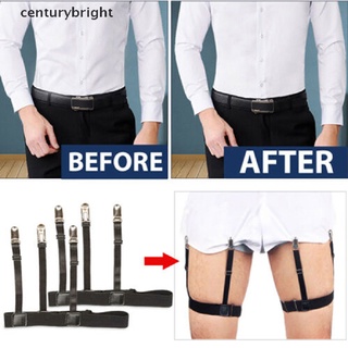 [Centurybright] Male Men Hidden Shirt Stays Holder Garters Belt Non Slip Elastic Locking Clamps SGDG