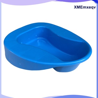 [xmemxeqv] sartén de plástico portátil para cama, suave, contorneado para pacientes, mujeres, hombres, ancianos, mujeres, hombres, duraderos, reutilizables, cómodos