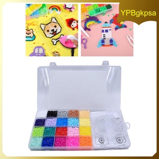 2.6mm Hama Beads DIY Art Craft with Box Christmas Gift 20 Colors Fuse Beads Kit for Kids