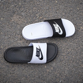 Nike Benassi Jdi Mismatch Zapatillas Negro Blanco Yin Yang Zapatos