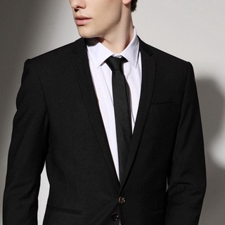8cm Lazy Zipper Neck Ties Men's Business Dress Wedding Collar Ties Groom Necktie S2Z9 (3)
