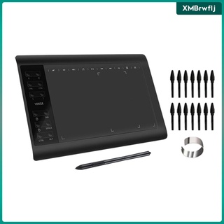 [WFLJ] tableta de dibujo gráfico de 10 x 6 pulgadas, tableta gráfica con bolígrafo sin batería, almohadilla de dibujo Compatible con Mac, para Windows,