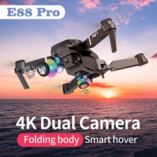 E88 Drone 4k HD Cámara Dual Posicionamiento Visual Fpv Plegable Drones Rc Quadcopter Listo Stock (5)