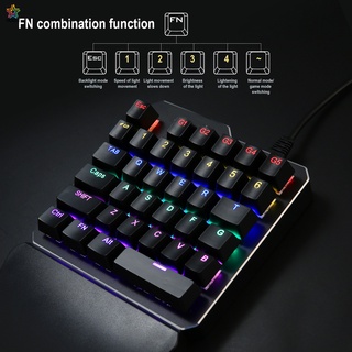 3pcs gaming teclado ratón convertidor conjunto de 35 teclas colorido teclado izquierdo controlador de gamepad móvil para teléfono inteligente (4)