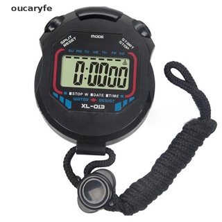 Oucaryfe Digital Professional Handheld LCD Chronograph Timer Sports Stopwatch Stop Watch MX