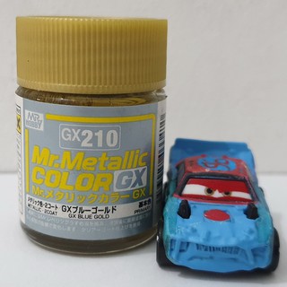 Sr. Hobby sr. Color metálico GX 209 azul oro 18ml Gundam modelo Kit