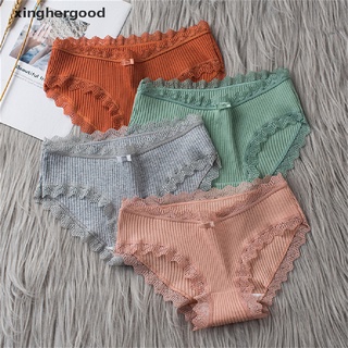 Xinghergood Panties Women Comfortable Underwears Middle-Waisted Underpants Lingerie Briefs XHG