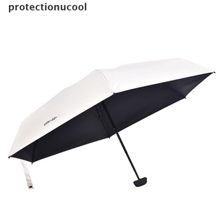 pcmc mini 5 plegable compacto super a prueba de viento anti-uv lluvia sol viaje paraguas portátil gloria